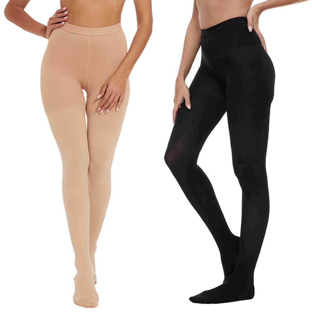 UNISEX Medical Grade Pantyhose Compression Stockings 30-40mmhg,Tight,for Support