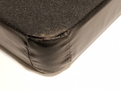 Instrument Specialists Inc C-150-2 Seat Cushion High Resilient Foam Pad Black