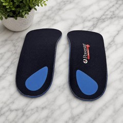 Powerstep ProTech Pro 3/4 Length Orthotic Insoles Anti-Microbial Arch 10-10.5