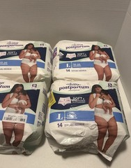 56 Count Always Discreet Postpartum Incontinence Underwear Women’s Large Bladder