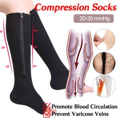 Alignment Socks Massage Open Toe 20-30mmHG Stocking Health Care Yoga Gym Foot
