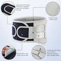 Adjustable Lower Back Brace Lumbar Support Waist Belt For Men Women Pain Relief