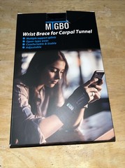 MTGBO Wrist Brace for Carpal Tunnel Men and Women – Left Hand,S/M Open BOX. DWK