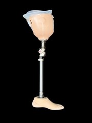 Prosthetic Above The Knee Leg – Left Leg Ossur MEDI Foot Knee