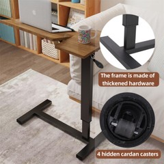 Overbed Bedside Table with Wheels for Home Nursing Home Assisted Living Hospital