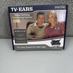 OPEN BOX TV Ears 11741 5.0 Digital Wireless In-Ear Hearing System Black TV Audio