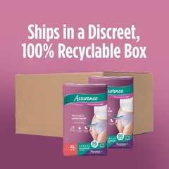 Assurance Women’s Incontinence & Postpartum Underwear,XL , Maximum Absorbency