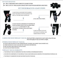 VeraLoc MAX OA Hinged Knee Brace 2XL Right | Adjustable Heavy Duty | Fits 23-26”