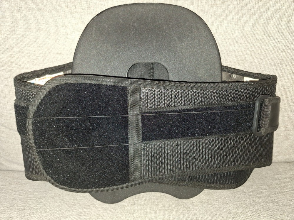 Cybertech 1000 Black Chair Back/Low Profile Support System- Size XL