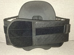 Cybertech 1000 Black Chair Back/Low Profile Support System- Size XL