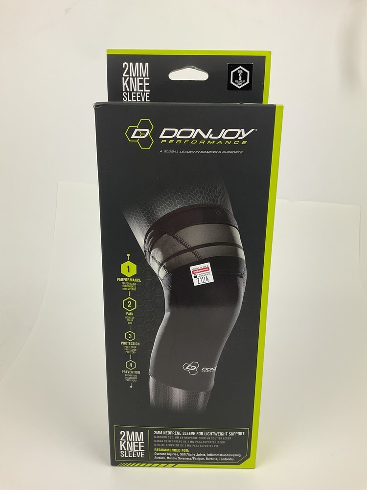 DonJoy Performance Compression 2MM Neoprene Knee Sleeve Small