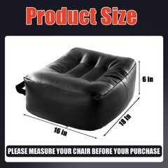 Extra Thick Chair Cushions Office,6 in Breathable Adult Booster Seat