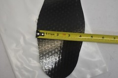 J-Turf Cutouts Black XL 689197 2LAG24XL Semi-Rigid 12″ Long Shoe Cutout Insole