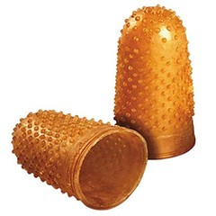 High Quality Rubber Office Tips 1 Dozen Durable Grip Extra Thick Material