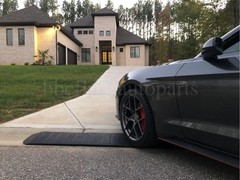 3 Pcs Expandable Driveway Curb Ramps Rubber Threshold for Car Truck SUV