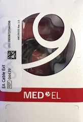 MED-EL MEDEL EA Audio Adapter Cable EXT Mode 3.5mm 04439 NEW