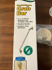 Medline Hospital Grade Rust Proof Grab Bar 12”Stainless Steel New 250 Lb Support