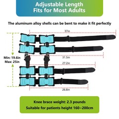 Hinged Knee Brace for Women & Men,Adjustable Hinged Knee Brace,Relieve Pain