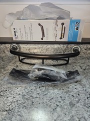 Moen Designer Bath Grab Bar Integrated Shelf Old World Bronze LR2356DOWB