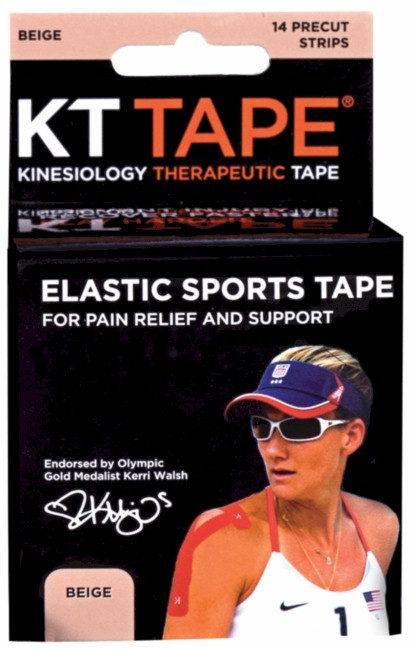 Kinesiology Therapeutic KT Tape Elastic Sports Tape 14 Count – Beige WA56029