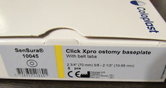 Coloplast Ostomy Barrier SenSura 2-3/4″ Flange Cut-To-Fit, 3/8-2-1/2″ 10045