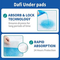 Disposable Bed Pads Extra Large 30”x 36”50 Count Adult Incontinence Underpads…