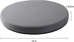 360° Swivel Seat Cushion for Elderly – Soft, Washable, 15