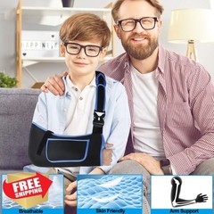 VISKONDA Kids Arm Sling Black XX-Small