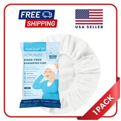 Scrubzz No Rinse Shampoo Caps – 1 Count, Fresh Scent