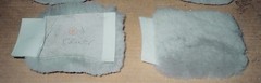 1 PAIR HAND GRIP Pads ONLY comfort CRUTCH HANDLES Just Merino Sheepskin USA Made