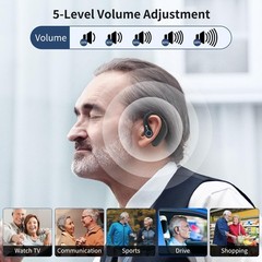 Hearing Aids for Seniors, Hearing Aids Rechargeable with Bluetooth, Hearing A…