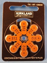 40ct Kirkland Signature Hearing Aid Batteries #312 Zinc Air☆Long Lasting!☆NEW☆