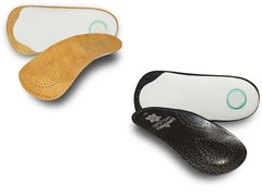 Pedag Holiday 17947 orthotic insole, leather, plantar arch & metatarsal support