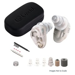 Lucid Hearing Enlite OTC Deluxe Hearing Aids Clear NEW Sealed