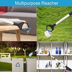 Grabber Reacher Tool, 34″ Grabbers for Elderly, Lightweight Extra 34in Blue