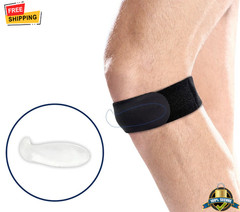 1PC Adjustable Patella Knee Strap Support Brace Pain Relief for Sports & Running