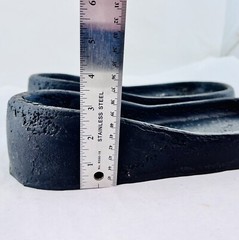Wheelchair Foot Rest Platform Plate Heavy Duty Black