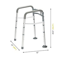 Toilet Safety Rail – Adjustable Detachable Toilet Safety Frame with Handles H…