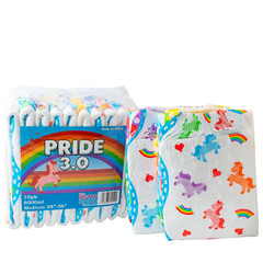 NEW *2 PC* TDDC Pride 3.0 Adult diaper/nappy Sampler