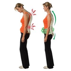 Adjustable Stretch Compression 2In1 Waist Belt Pain Relief 25-41in/42-55in Size