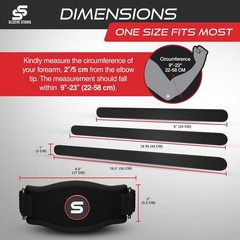 Unisex Tennis Elbow Support – Customizable Compression for Sports & Everyday Use