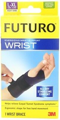 3M Futuro Wrist Stabilizing Support Moderate Soft Right Large Extra Large 1ct