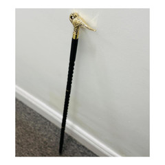 Antique Style Handle Hercule Poirot Swan Brass Walking Stick best Gift item