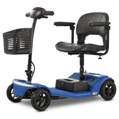 4 Wheels Foldable Senior Mobility Scooter 10-20 Miles 330bs Capacity 250W 5 Mph