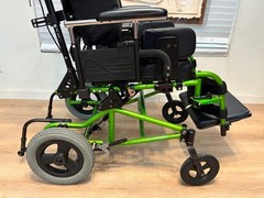 Quickie TS Tilt-in-Space Wheelchair Special Edition Green Frame Sunrise Medical