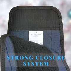 AVESTON Back Brace Lower Back Pain Relief Lumbar Support Belt Rigid Thin Light