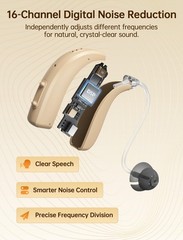 Rechargeable Hearing Aids for Seniors, OTC Hearing Aids with Digital Chips
