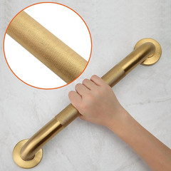 Shower Grab Bar, 2 Pack 16 Inch Gold Bathroom Grab Bar, 1.25″ Diameter 304 Stain