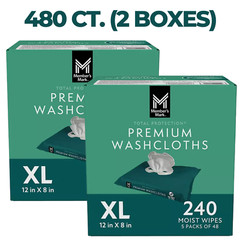 Member’s Mark Adult Washcloths (2 boxes, 480 ct.) FREE Shipping