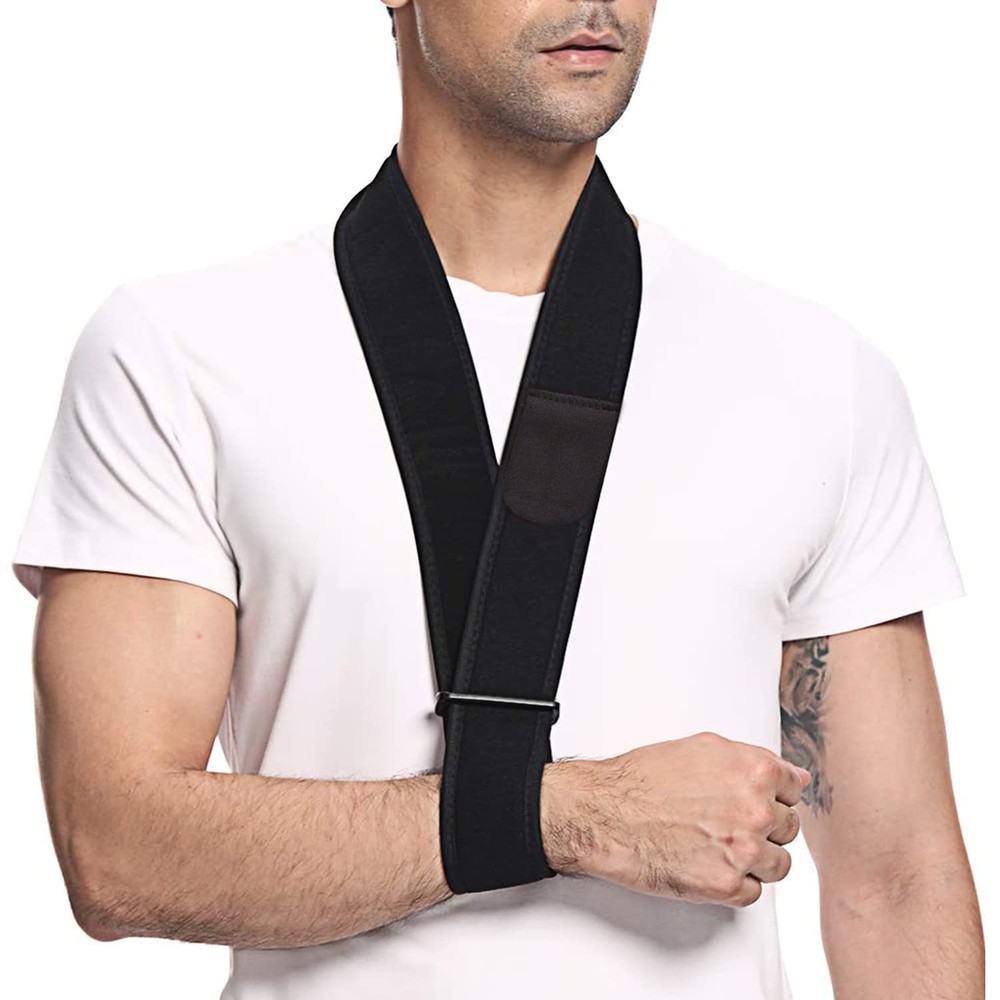 Arm Sling, Adjustable Collar and Cuff Sling, Lightweight Simple Shoulder Immo…